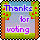 Thanks for voting - Harvest 2010
