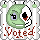 Thanks for voting - Zombee Invasion activity 2011